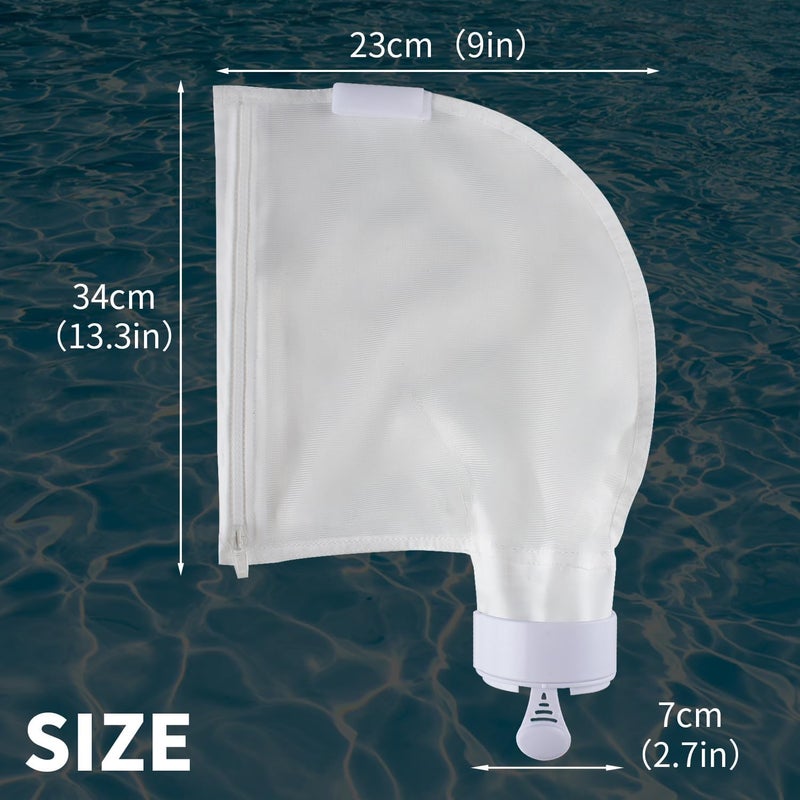 WONEWTH Pool Cleaner Bags with Zipper Replacement for Polaris 280, 480 Parts Pool Cleaner All Purpose Bag K16 K13 (280-3 Packs) - Image 5
